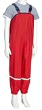 Playshoes Regenlatzhose 405424 Unisex - Kinder Hosen/ Lang, Gr. 80 Rot (rot 8)