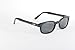 X-KD's Pacific Coast Sunglasses Black Frame/Grey Polarized Lens, (1019)