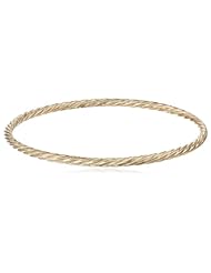 Klassics 10k Gold Twisted Bangle Bracelet, 7.75