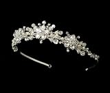 Paola Crystal and Freshwater Pearl Tiara