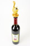 Spoonies Yellow Cat Bottle Stopper