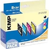 KMP B13V Tintenpatronen  (ersetzt LC-970BK, LC-970C, LC-970M, LC-970Y) black, cyan, magenta, yellow