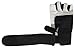 Muscle Composition Gym Gloves with Wrist Support for Gym Workout, Crossfit,Weightlifting Black/White. Premium Quality Materials. (Black/White, X-Large)