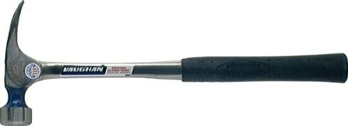 Vaughan 129-00 RCF1 California Framer Steel Eagle Hammer, Milled Face, 23-Ounce