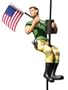 Army Traffic Stopper Antenna Topper Accessory