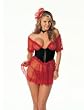 And for the Bedroom See Through Saloon Girl Lingerie