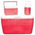 Coleman Cooler Combo (Red, 48-Qt / 5 Qt / 1/3 Gallon)