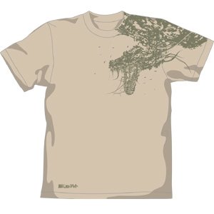 Cover image : 【銀色の髪のアギト】森林獣 Tシャツ サイズ:M / LIGHT BEIGE