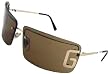 Dolce & Gabbana D&G 400S 674 Fashion Sunglasses, Gold Frame/ Medium Brown Lenses