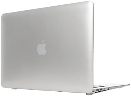 V_moro - 3 in 1 Ultra Slim ltra Slim Light Weight Rubberized Hard Case Cover & Keyboard Cover & screen protector for Macbook 12" inch Retina Display Laptop Computer Hard Shell Protective Case [2015 Release], Smooth Matte Finish (Transparent)