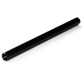 Black Aluminum Alloy 15mm Rod - 45cm 18 Inch