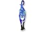 Fanciful Feline Cat Sterling Silver and Enamel Pin by Zarah