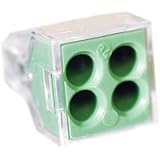 4 Conductor Ground Wall Nuts, 100 Pack