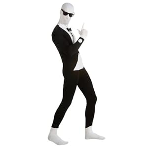 Tuxedo Full Body Suit - XL