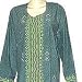 Womens Caftans Dress Long Sleeve in Cotton Size M (kftn620)