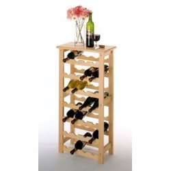 28-bottle Wine Rack - Beechwood