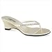 Twi-light in Lite Gold Metallic Fabric Color: Lite Gold Metallic Fabric, Size: 7.5