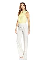 AnnaRita N Mono (Amarillo Claro / Blanco)