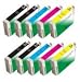 Remanufactured Epson T060 Ink Cartridges Combo - 10pk (4BK and 2 of each colors)