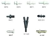 Luer Connector Set, Metal (891F & 891M), Latex-Free