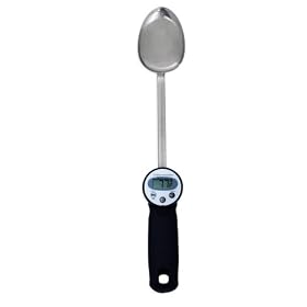 Buy Chaney Instrument Digital Instant-Read Spoon Thermometer - One-Hand Operation now!