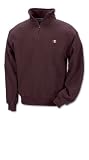 Champion Men's Double Dry Classic Fleece 1/4 Zip, Maroon, XX-Large