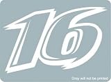  : Greg Biffle Motorsports Authentic 4 inch Diecut Decal