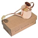 Haws V180 2 Pint Indoor Copper Watering Can includes Rose