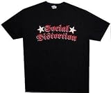 SOCIAL DISTORTION - Logo / US Fall Tour 2006 - Black 30 Singles Cotton Jersey T-shirt
