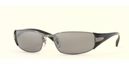 Buy Ray Ban RB 3261 004/82 Gunmetal And Black Sunglasses With POLARIZED Grey Lenses 58mm Sale 