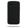 LG Nexus4 Luxury Silicone Case - E960 (Black) by PDair