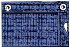 Blue 6 foot X 8 foot Tarp-2Pack