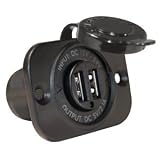Blue Sea Dual USB Charger Socket - 2 USB Ports w/Watertight Cap