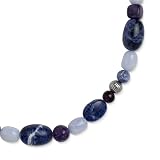 Blues and Purples Sedona Sky 16 Inch Bead Necklace