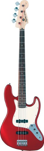 Squier by Fender Standard Jazz Bass, Candy Apple Red