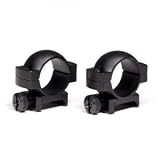 Vortex Optics 1 Inch Riflescope Low Rings, Picatinny/Weaver Mount, Set of 2