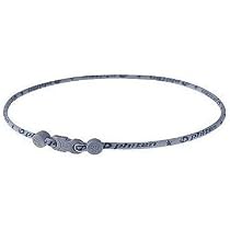 Phiten Star Necklace, Green Navy, 18"