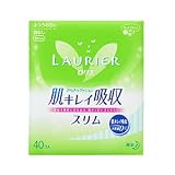 ロリエ さらさらクッション 肌キレイ吸収スリム 羽なし 40コ入