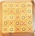 Siam Mandalay XOXO Tic-Tac-Toe Handmade Wooden Puzzle Desk Accessory