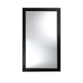 Ambientehome 50013 Spiegel Rahmen ca. 60 x 100 cm, schwarz-glanz
