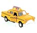 Pullback Action Yellow NYC Taxi