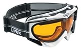 Uvex Apache Pro Goggles White Frame/gold lite