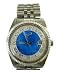 Crocodile International Watch -Men's Diamond Studded Watch - Men's Date Watch With Diamond Studs And Metal Links