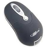 Black iMicro 3D Optical Wireless Mouse with Thumb-Size USB Receiver