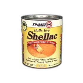 Rust-Oleum Zinsser 308 1-Pint Bulls Eye Clear Shellac Spray