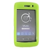 Premium NEON GREEN Silicon Skin for the Blackberry Storm II 9550 (VERIZON)