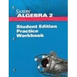 saxon algebra 2 student practice workbook