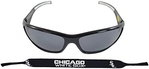 Official Major League Baseball Fan Shop Authentic Sunglasses and Neoprene MLB Team Strap (Chicago White Sox)