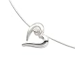 Fossil Damen-Collier 925 Sterlingsilber mit Zirkonia 38-42 cm JF13222040