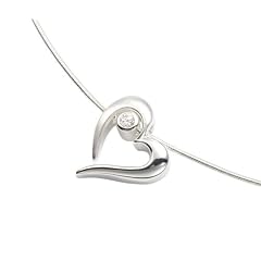 Fossil Damen-Collier 925 Sterlingsilber mit Zirkonia 38-42 cm JF13222040